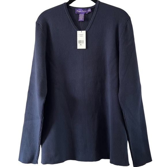 Ralph Lauren Purple Label Men's V Neck Sweater - Picture 1 of 8